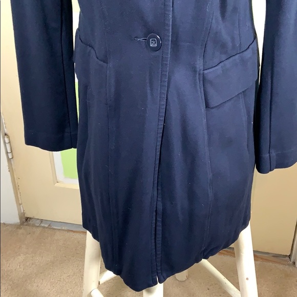 Cabi $198 Lido Jacket Size M Navy Blue Ponte Knit 3 button Coat/ Blazer #5093 - Picture 3 of 9